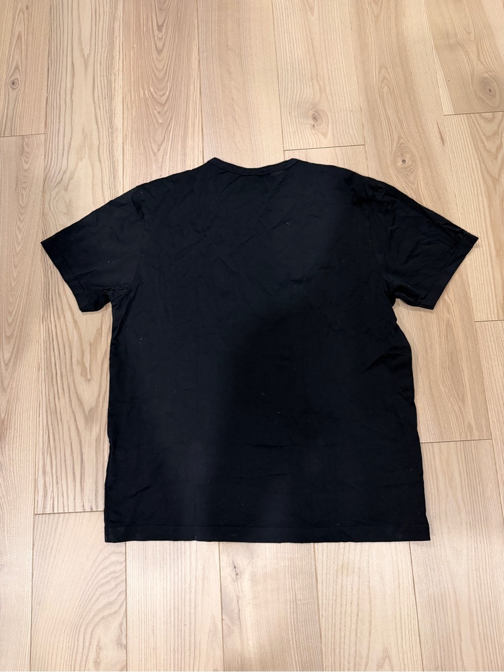 Sunspel Black Classic T-Shirt - Picture 5 of 5